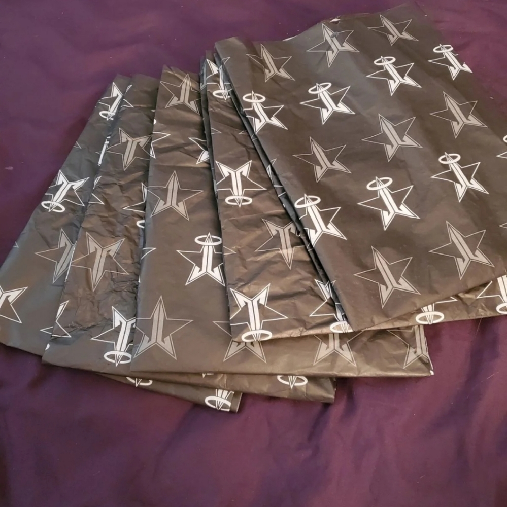 5 sheets of Cremated tissue paper